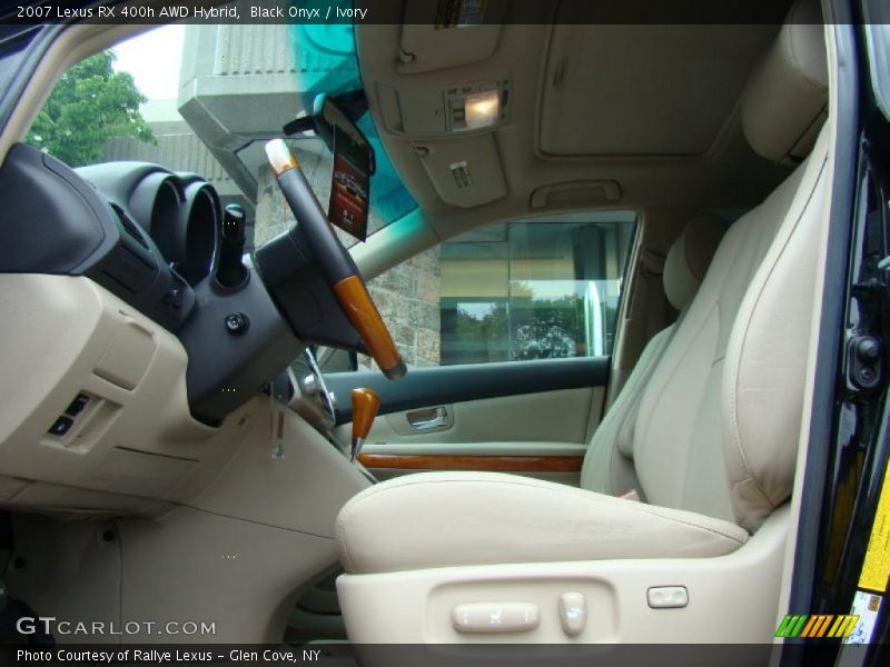 Black Onyx / Ivory 2007 Lexus RX 400h AWD Hybrid