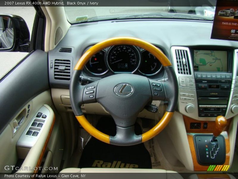 Black Onyx / Ivory 2007 Lexus RX 400h AWD Hybrid