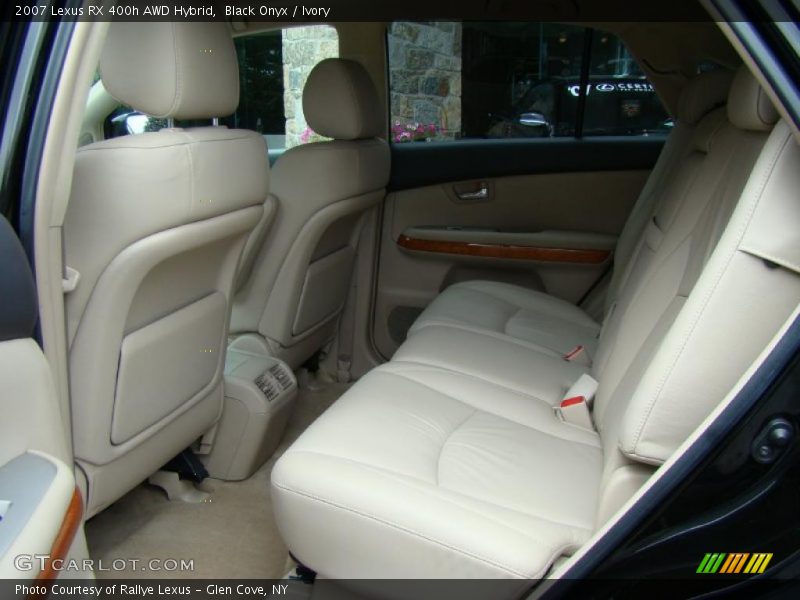 Black Onyx / Ivory 2007 Lexus RX 400h AWD Hybrid