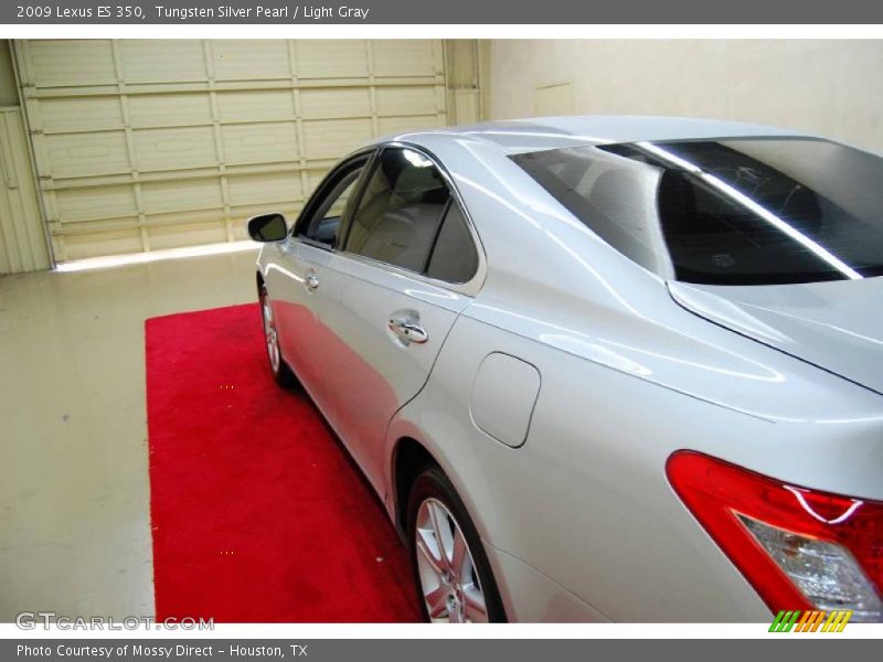 Tungsten Silver Pearl / Light Gray 2009 Lexus ES 350