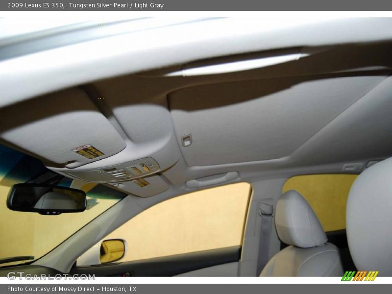 Tungsten Silver Pearl / Light Gray 2009 Lexus ES 350