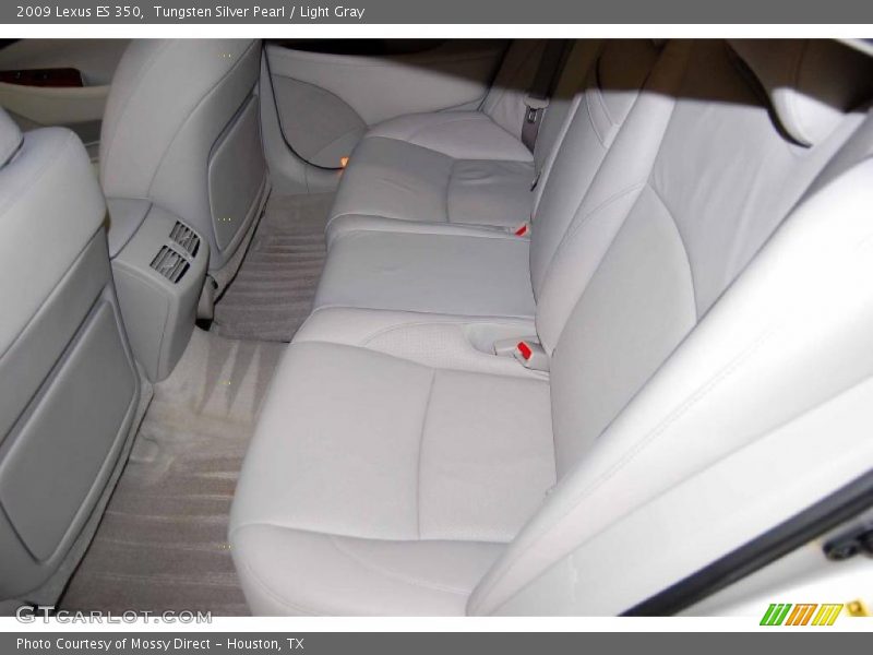 Tungsten Silver Pearl / Light Gray 2009 Lexus ES 350