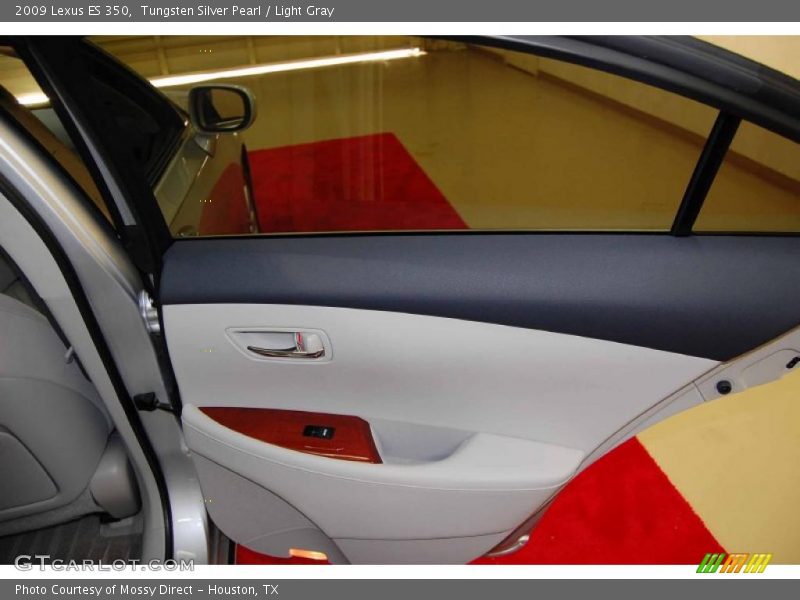 Tungsten Silver Pearl / Light Gray 2009 Lexus ES 350