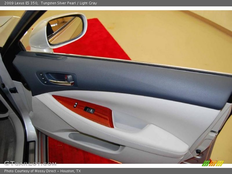 Tungsten Silver Pearl / Light Gray 2009 Lexus ES 350