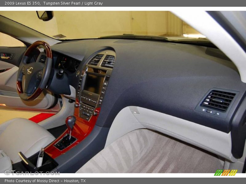 Tungsten Silver Pearl / Light Gray 2009 Lexus ES 350