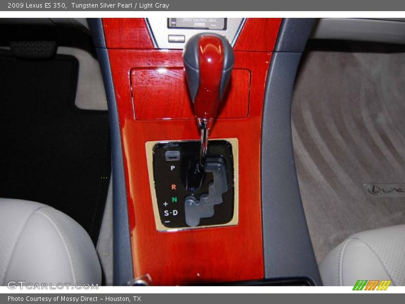 Tungsten Silver Pearl / Light Gray 2009 Lexus ES 350