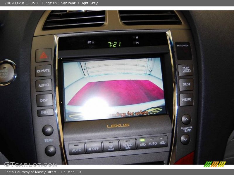 Tungsten Silver Pearl / Light Gray 2009 Lexus ES 350