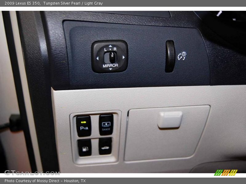 Tungsten Silver Pearl / Light Gray 2009 Lexus ES 350