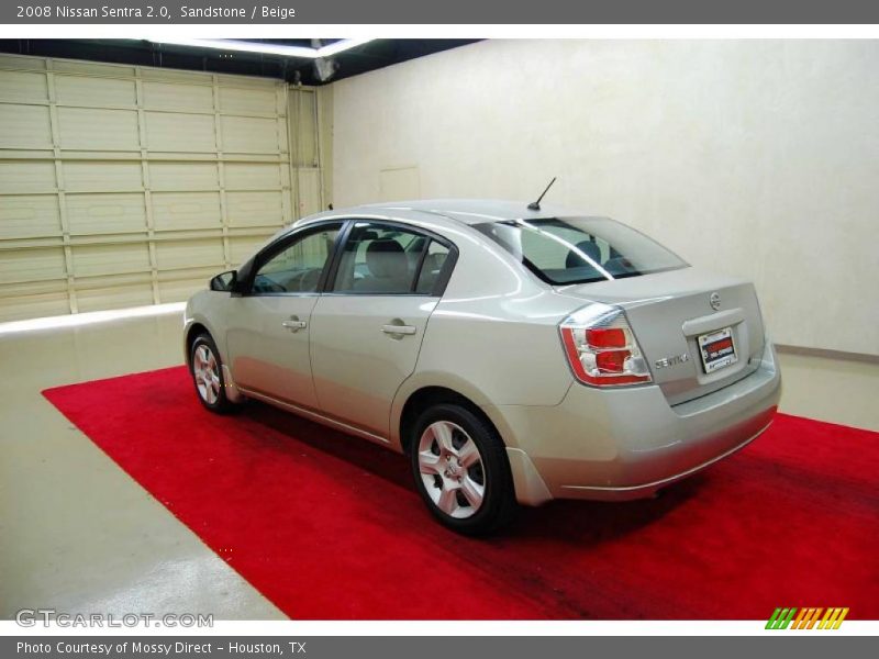 Sandstone / Beige 2008 Nissan Sentra 2.0