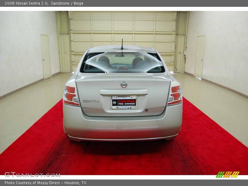 Sandstone / Beige 2008 Nissan Sentra 2.0