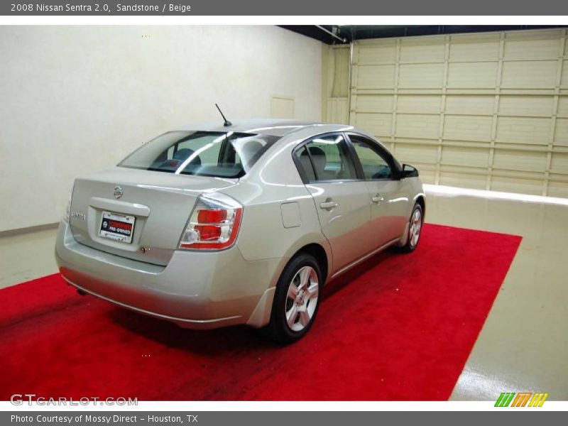 Sandstone / Beige 2008 Nissan Sentra 2.0
