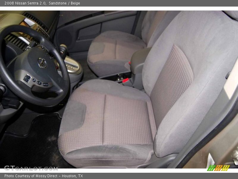 Sandstone / Beige 2008 Nissan Sentra 2.0