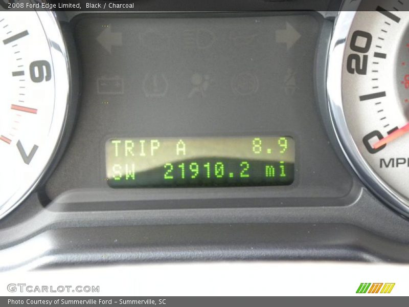 Black / Charcoal 2008 Ford Edge Limited