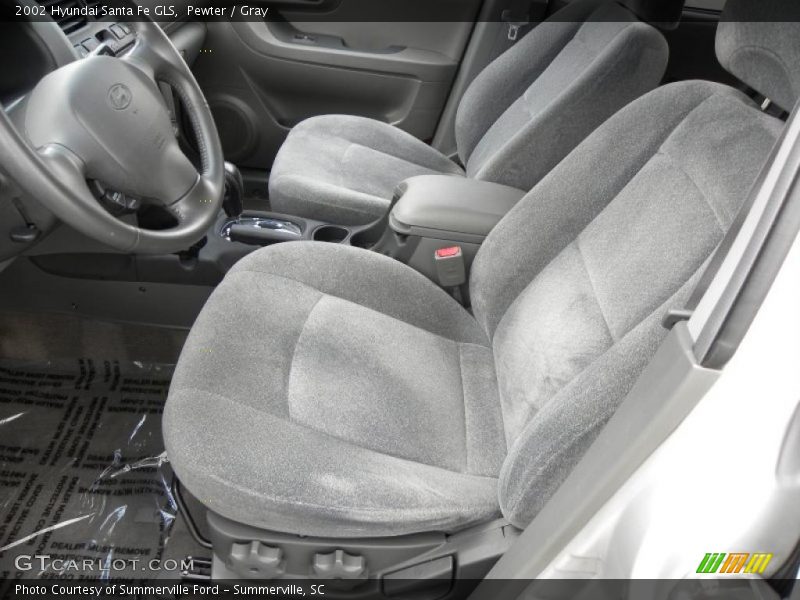 Pewter / Gray 2002 Hyundai Santa Fe GLS