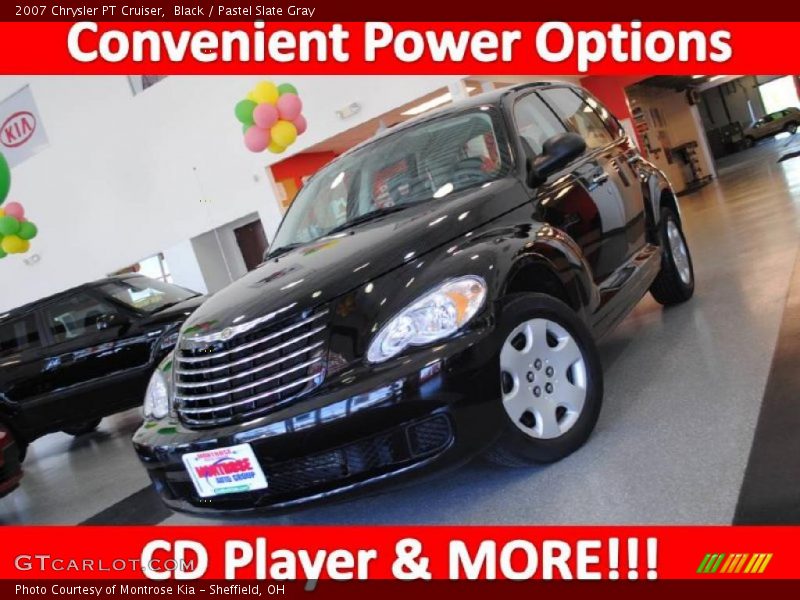 Black / Pastel Slate Gray 2007 Chrysler PT Cruiser