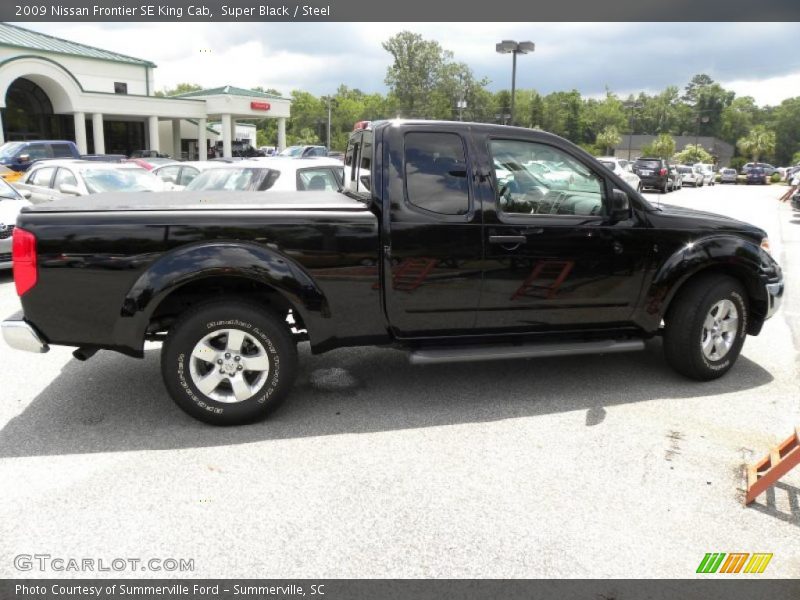 Super Black / Steel 2009 Nissan Frontier SE King Cab