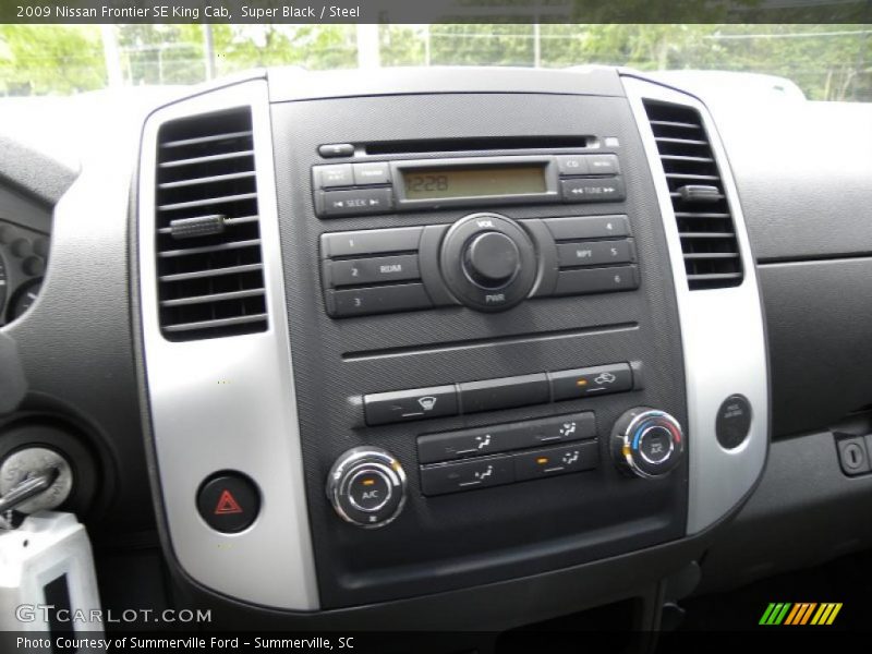 Super Black / Steel 2009 Nissan Frontier SE King Cab