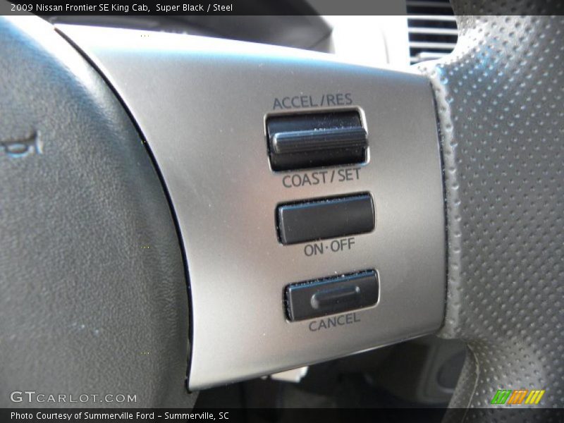 Super Black / Steel 2009 Nissan Frontier SE King Cab