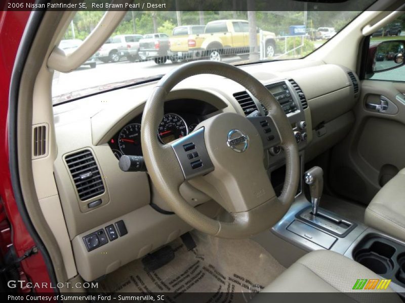 Red Brawn Pearl / Desert 2006 Nissan Pathfinder SE