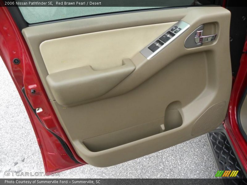 Red Brawn Pearl / Desert 2006 Nissan Pathfinder SE