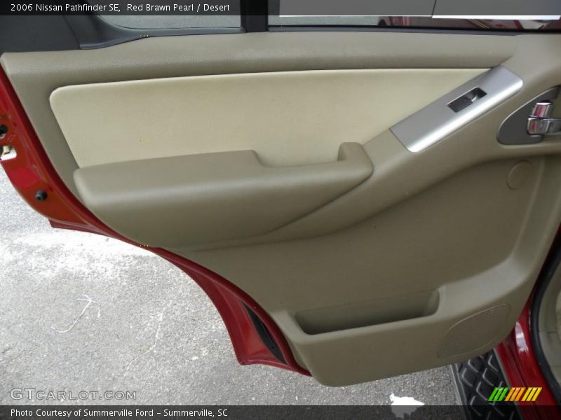 Red Brawn Pearl / Desert 2006 Nissan Pathfinder SE