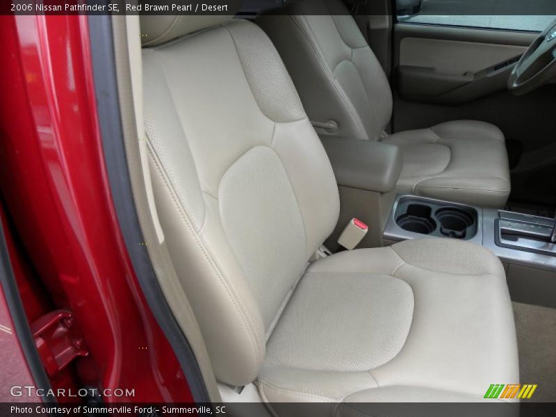 Red Brawn Pearl / Desert 2006 Nissan Pathfinder SE
