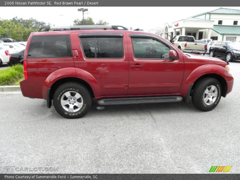 Red Brawn Pearl / Desert 2006 Nissan Pathfinder SE