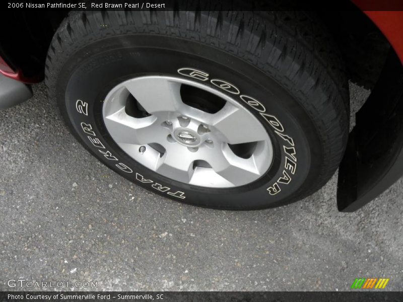 Red Brawn Pearl / Desert 2006 Nissan Pathfinder SE