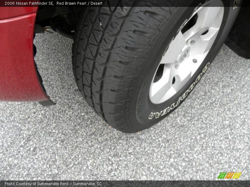 Red Brawn Pearl / Desert 2006 Nissan Pathfinder SE