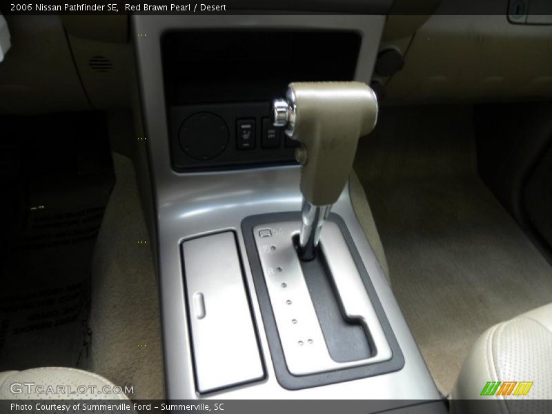 Red Brawn Pearl / Desert 2006 Nissan Pathfinder SE