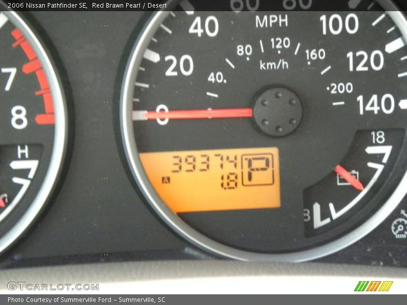 Red Brawn Pearl / Desert 2006 Nissan Pathfinder SE