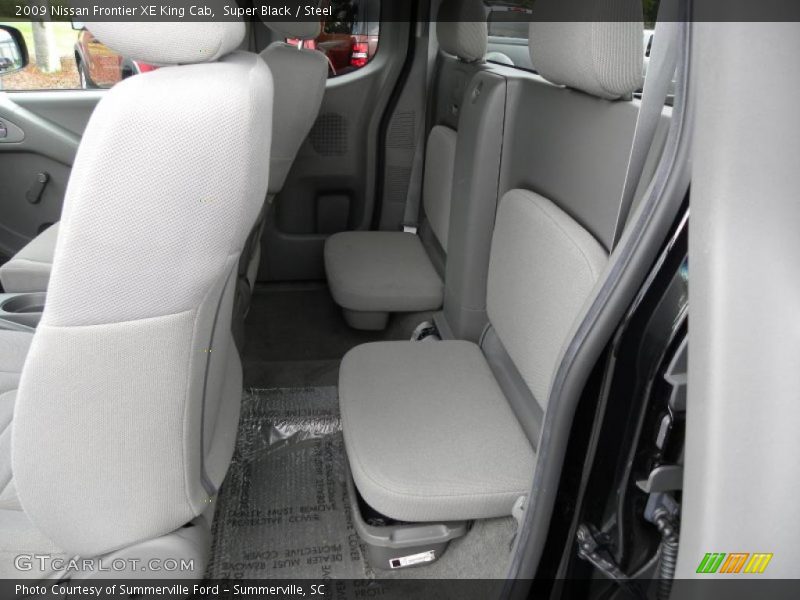 Super Black / Steel 2009 Nissan Frontier XE King Cab