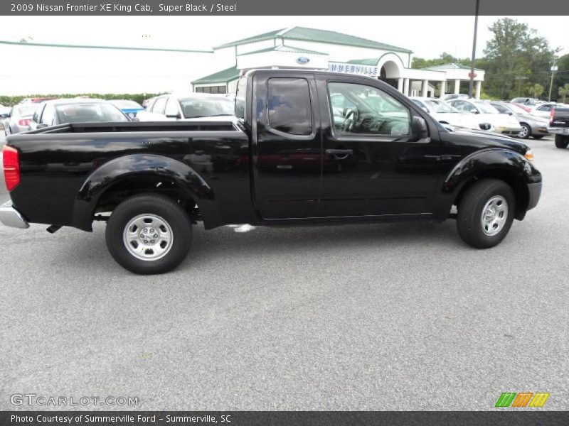 Super Black / Steel 2009 Nissan Frontier XE King Cab