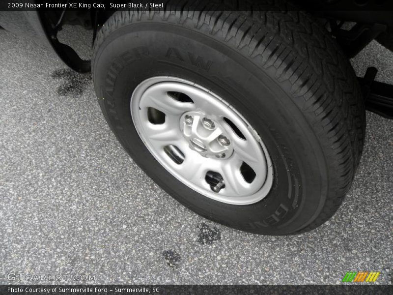 Super Black / Steel 2009 Nissan Frontier XE King Cab