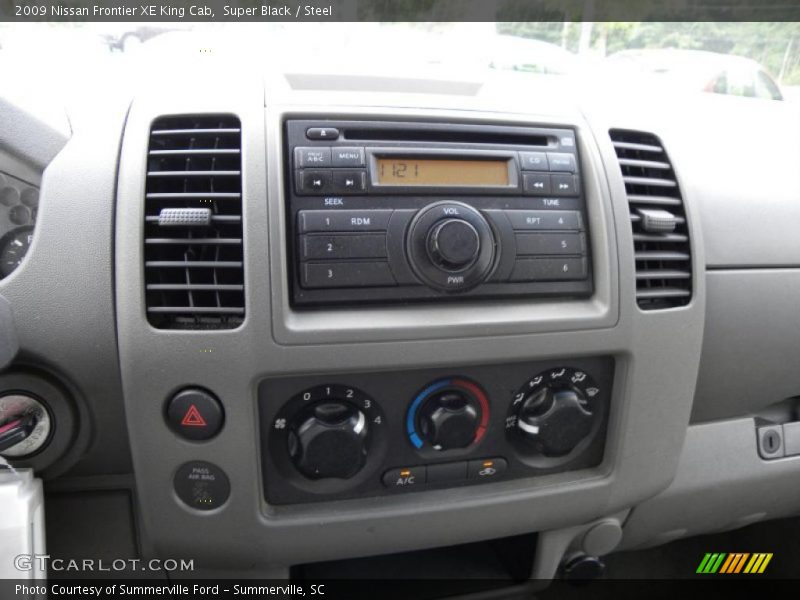 Super Black / Steel 2009 Nissan Frontier XE King Cab