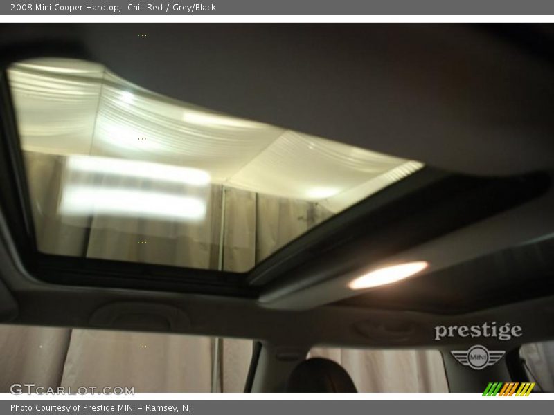 Chili Red / Grey/Black 2008 Mini Cooper Hardtop