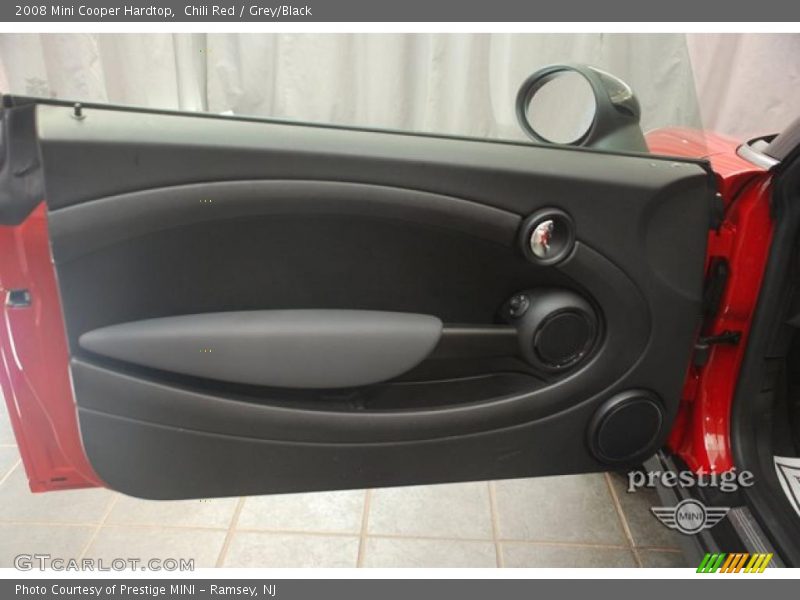 Chili Red / Grey/Black 2008 Mini Cooper Hardtop