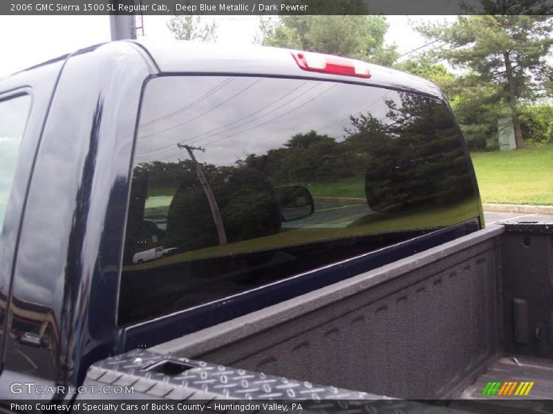 Deep Blue Metallic / Dark Pewter 2006 GMC Sierra 1500 SL Regular Cab