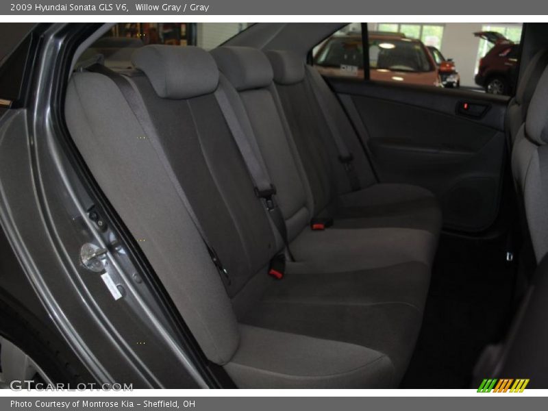 Willow Gray / Gray 2009 Hyundai Sonata GLS V6