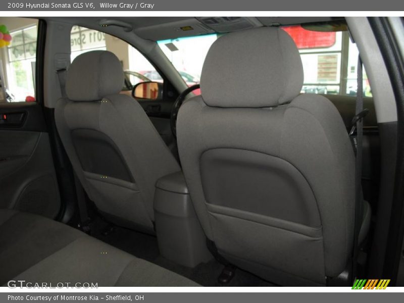 Willow Gray / Gray 2009 Hyundai Sonata GLS V6