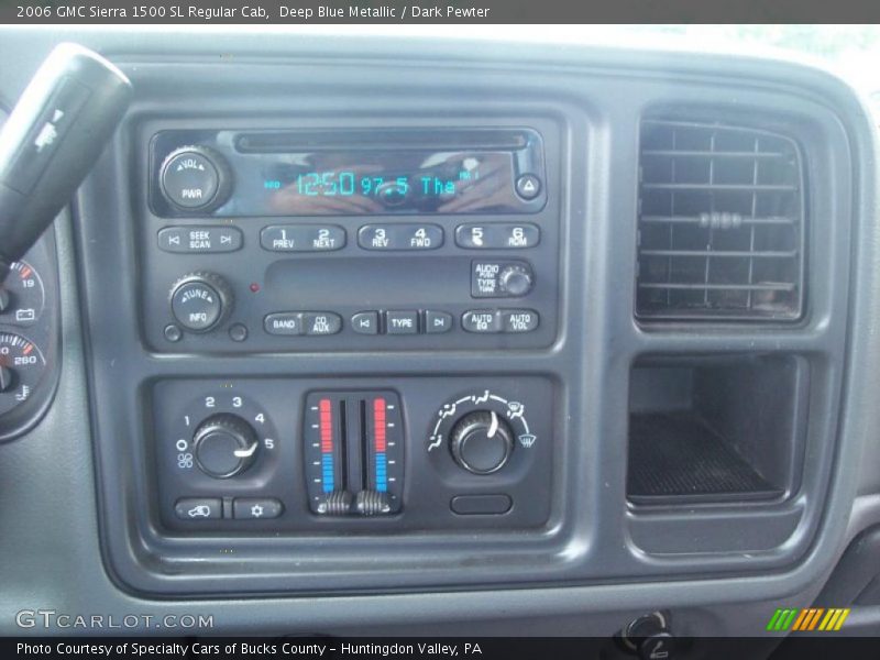 Deep Blue Metallic / Dark Pewter 2006 GMC Sierra 1500 SL Regular Cab