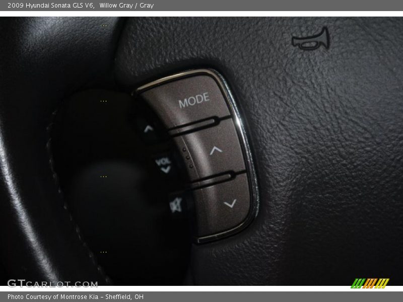 Willow Gray / Gray 2009 Hyundai Sonata GLS V6