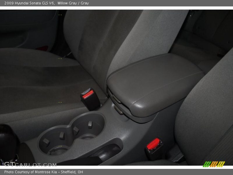 Willow Gray / Gray 2009 Hyundai Sonata GLS V6