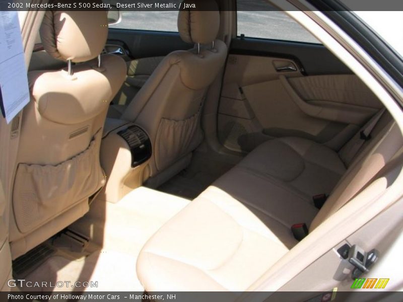 Desert Silver Metallic / Java 2002 Mercedes-Benz S 500 Sedan