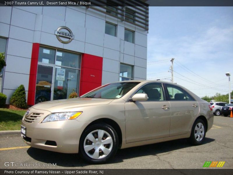 Desert Sand Mica / Bisque 2007 Toyota Camry LE