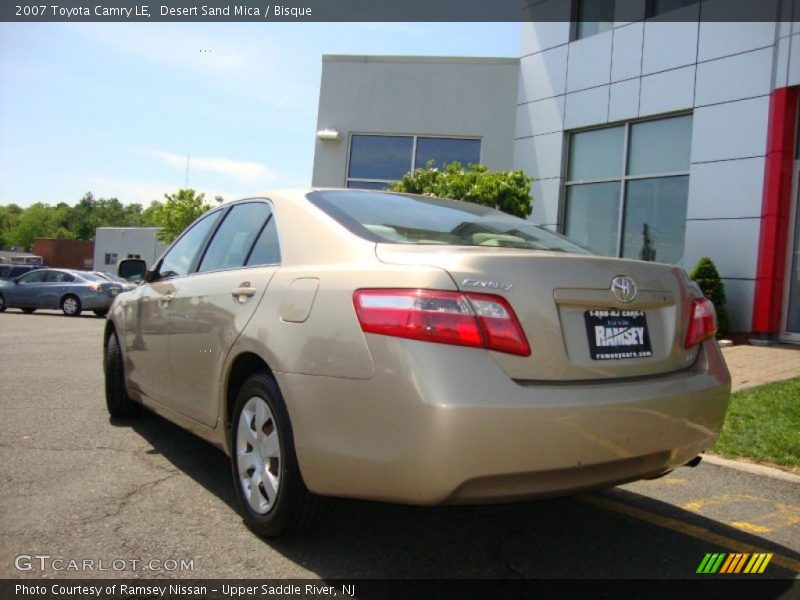 Desert Sand Mica / Bisque 2007 Toyota Camry LE