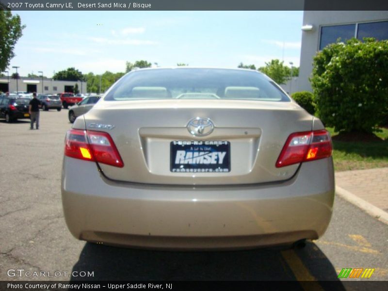 Desert Sand Mica / Bisque 2007 Toyota Camry LE