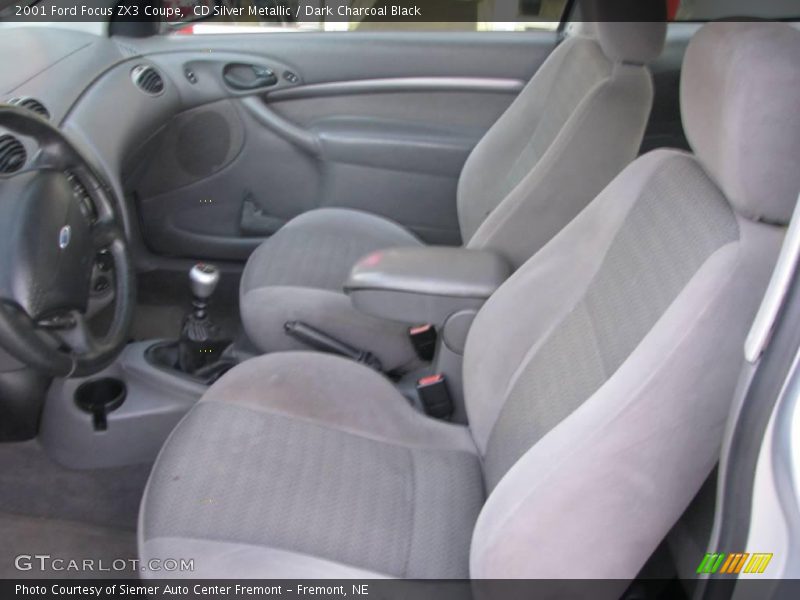 CD Silver Metallic / Dark Charcoal Black 2001 Ford Focus ZX3 Coupe