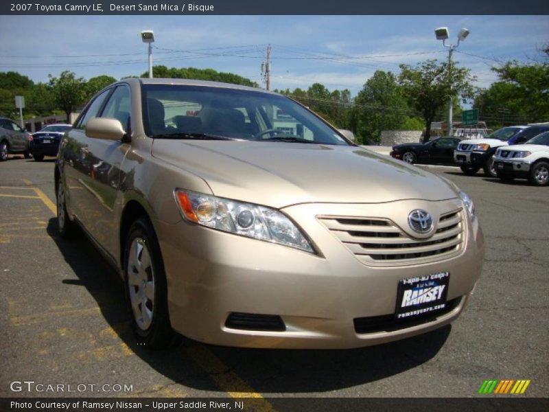 Desert Sand Mica / Bisque 2007 Toyota Camry LE