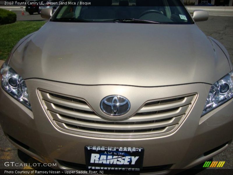 Desert Sand Mica / Bisque 2007 Toyota Camry LE